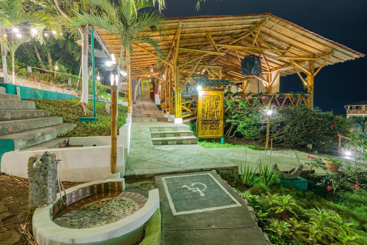 Nativa Bambu Ecolodge Montañita Kültér fotó