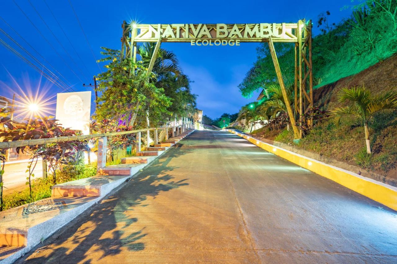Nativa Bambu Ecolodge Montañita Kültér fotó